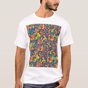 Camiseta Psychedelic Retro Music Vibes – Vintage 7