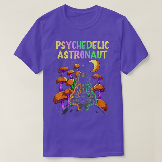 Camiseta Psychedelic Space Astronaut Psychonaut  (Diseño del anverso)