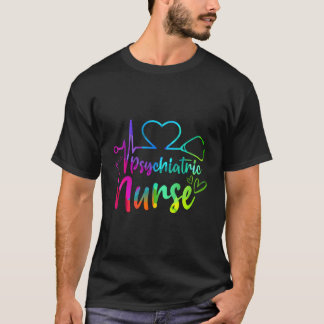 Camiseta Psychiatric Nurse Week Rn Tal Health Nursing Schoo