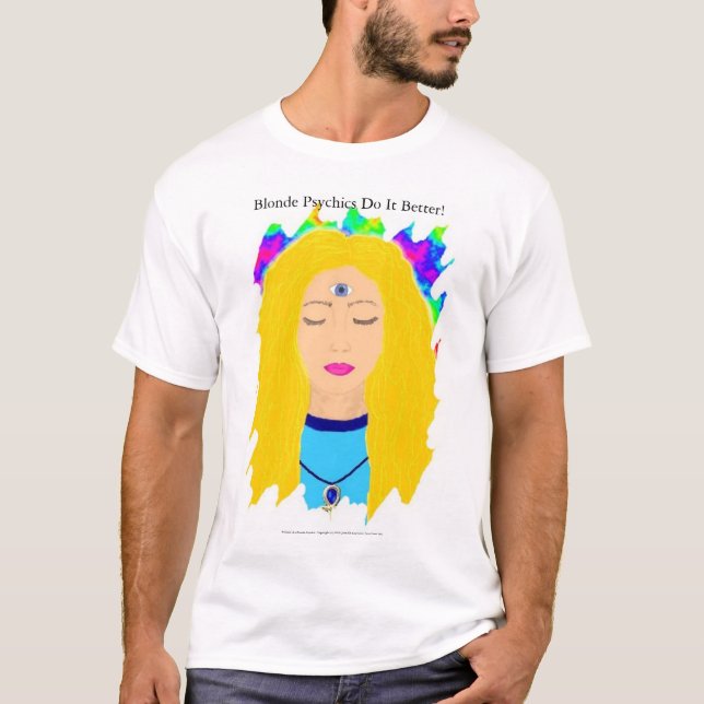 Camiseta Psychics rubio mejora (Anverso)