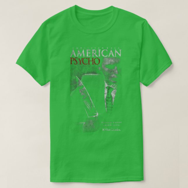 Camiseta Psycho1 americano (Diseño del anverso)
