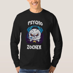 Camiseta Psycho Zocker Panda Bear Consolas de videojuegos G
