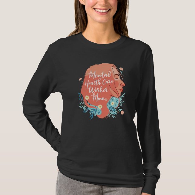 Camiseta Psychology Mother Psychologist Mental Health Aware (Anverso)
