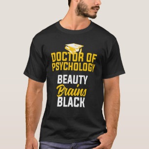 Camiseta Psyd Médica De Psicología Doctorado