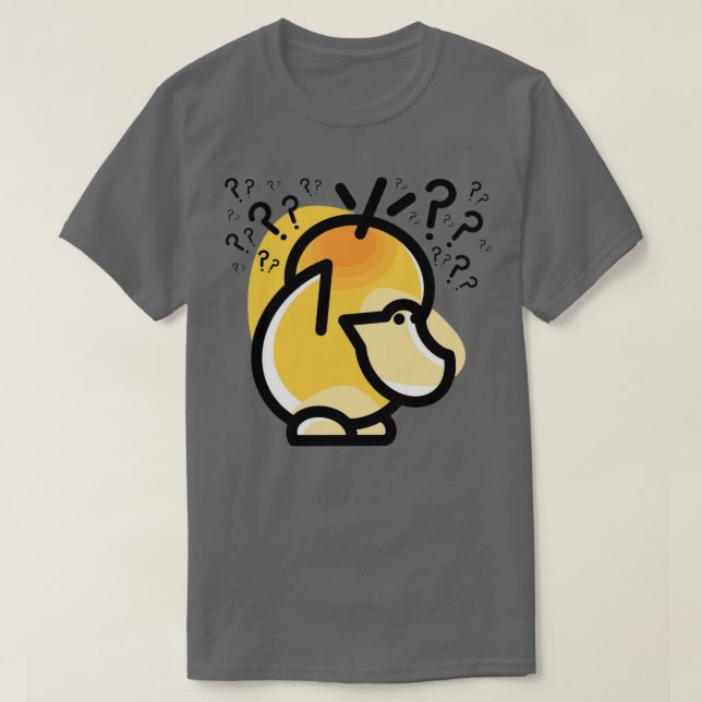 Camiseta Psyduck Psyduck (Diseño del anverso)