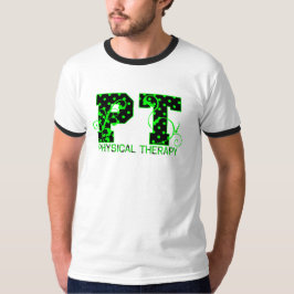 Camiseta pt 2 puntos de polka negros y verdes