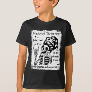 Camiseta Pt Declaró Que Vamos Al Infierno Educado Pt Que So