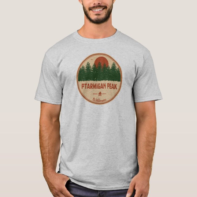 Camiseta Ptarmigan Peak Wilderness Colorado (Anverso)