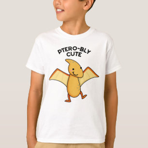 Camiseta Pterobobly Cute Funny Dinosaur Pterodactyl Pun