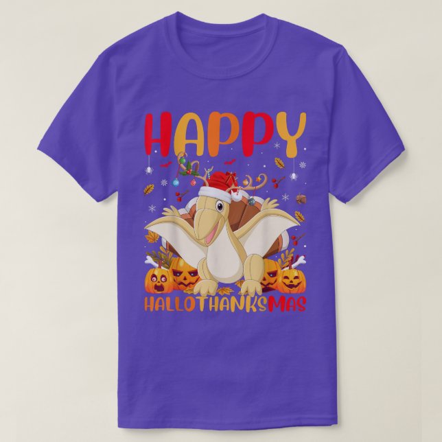 Camiseta Pterodactyl Animal Lover Happy Pterodactyl HelloTh (Diseño del anverso)