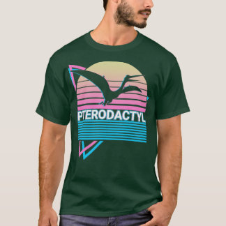 Camiseta Pterodactyl Pterosaur Dinosaur Retro
