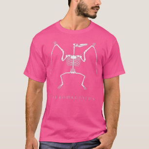 Camiseta Pterodactylus Skeleton Volando Huesos de Dinosauri