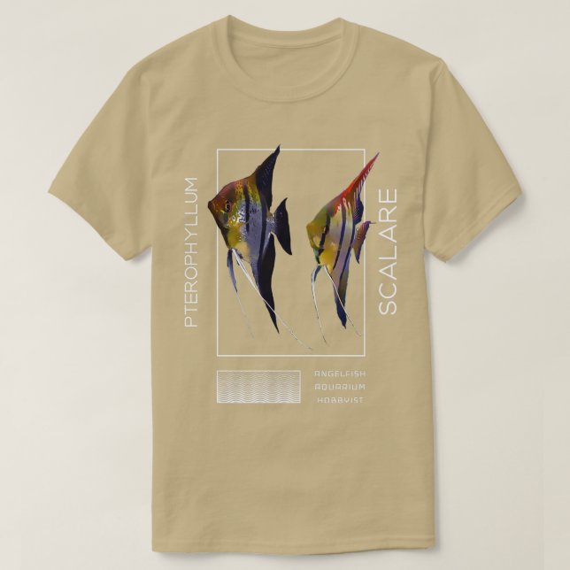 Camiseta Pterofilum scalare (Diseño del anverso)