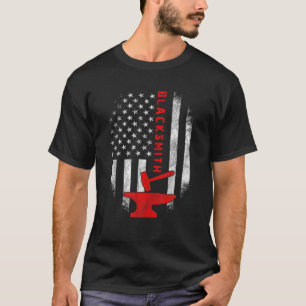 Camiseta Ptriótico herrero - Peligro de la bandera de EE.UU