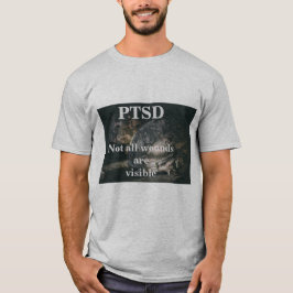 Camiseta PTSD. No todas las heridas son visibles