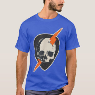 Camiseta Púa de guitarra de música vintage Instrumento de c