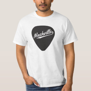 Camiseta Púa de guitarra de Nashville