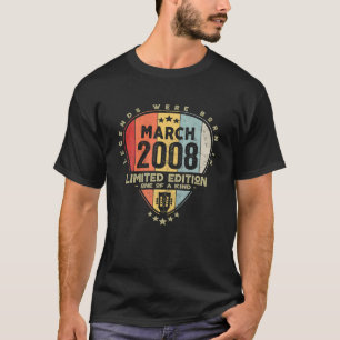 Camiseta Púa de guitarra - Las Leyendas Nacieron En Marzo D