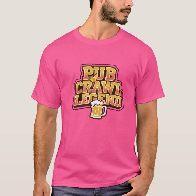 Camiseta Pub Crawl Legend (Anverso)
