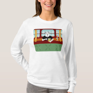 Camiseta Pub de la cerveza del Schnauzer