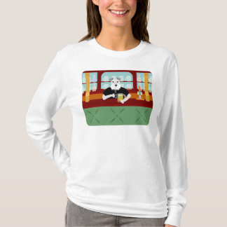 Camiseta Pub de la cerveza del Schnauzer