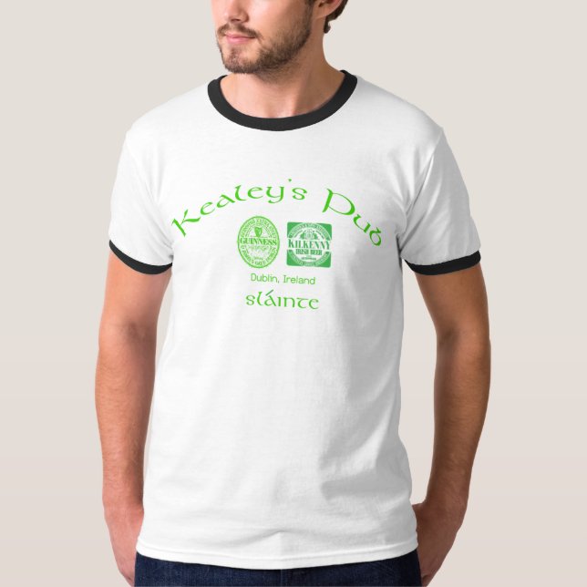 Camiseta pub de los kealeys (Anverso)