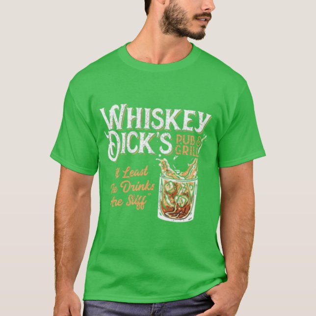 Camiseta Pub & Grill de Whiskey Dick (Anverso)