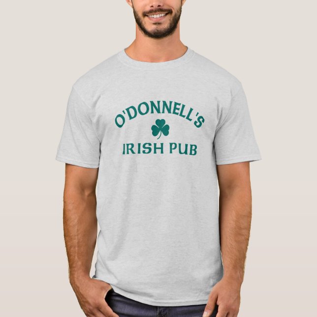 Camiseta Pub Irlandés de O'Donnell  (Anverso)