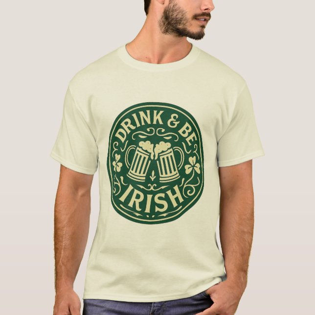 Camiseta Pub irlandés vintage (Anverso)
