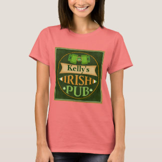 Camiseta Pub T-Shirt irlandés personalizado de St. Patrick'