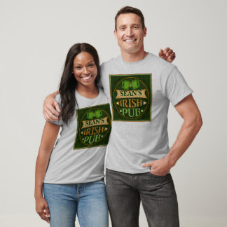 Camiseta Pub T-Shirt irlandés personalizado de St. Patrick'