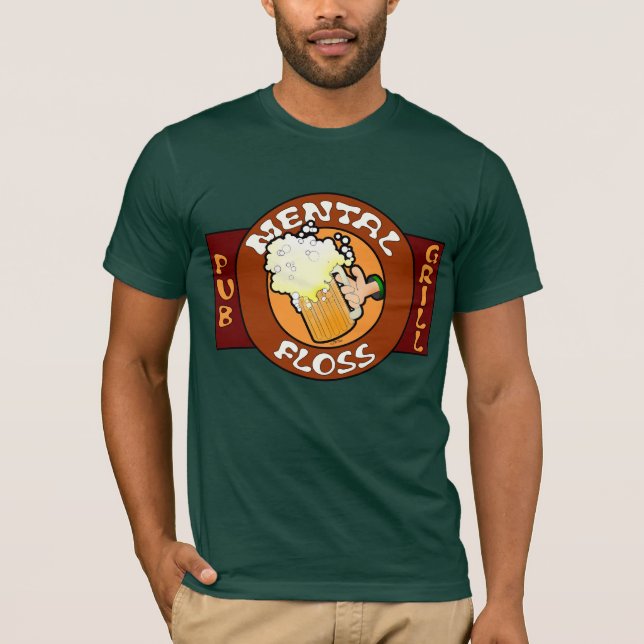 Camiseta Pub y parrilla mentales de la seda (Anverso)