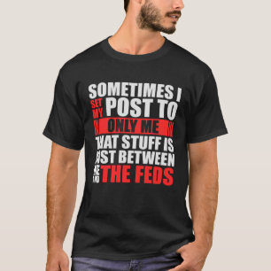 Camiseta Publicación de Feds en medios sociales configurada