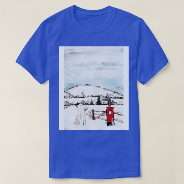 Camiseta Publicación De Nieve Los Domingos (Diseño del anverso)