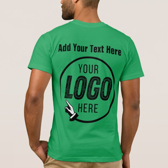 Camiseta Publicar elementos promocionales de imágenes con l (Reverso)