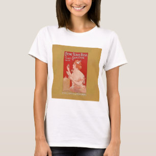 Camiseta Publicidad de belleza vintage