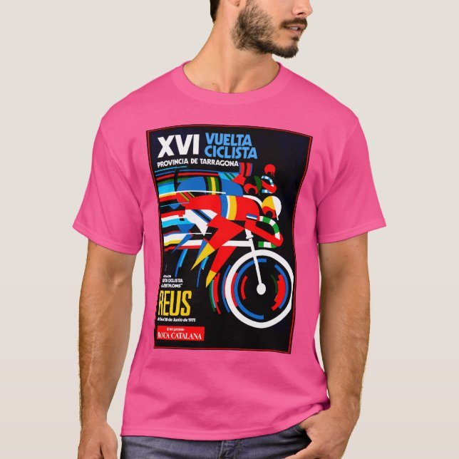 Camiseta Publicidad de Carreras de vesagebicciclo de Vuelta (Anverso)