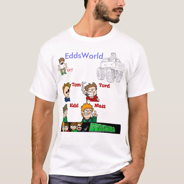 Camiseta ¡Publicidad de EddsWorld! (Anverso)