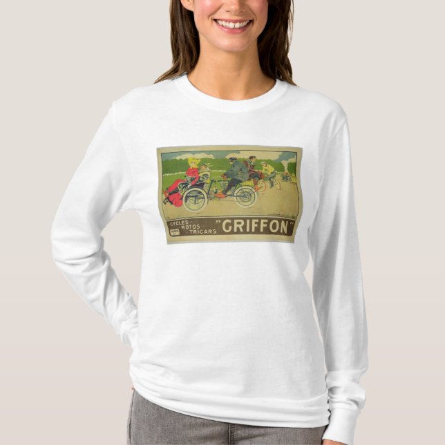 Camiseta Publicidad de poster (Anverso)
