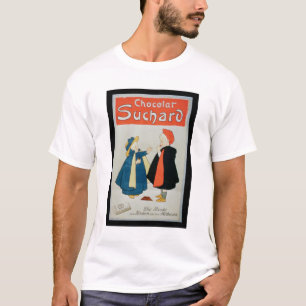 Camiseta Publicidad de poster "chocolate de Suchard" (color