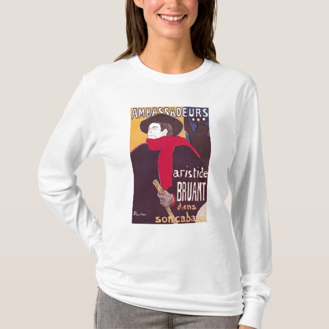 Camiseta Publicidad de poster de Enrique de (Anverso)