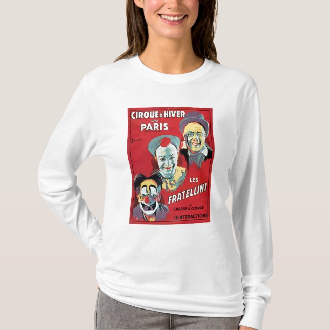 Camiseta Publicidad de poster el 'd'Hiver de la París de (Anverso)