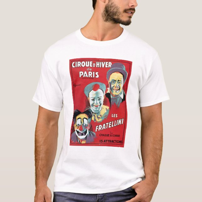 Camiseta Publicidad de poster el 'd'Hiver de la París de (Anverso)