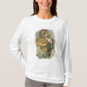 Camiseta Publicidad de poster el Fahrrad Werke Bismarck