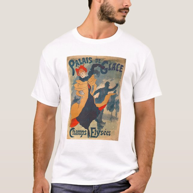 Camiseta Publicidad de poster el Palais de Glace (Anverso)