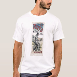 Camiseta Publicidad de poster "La Terre" por Emile Zola,