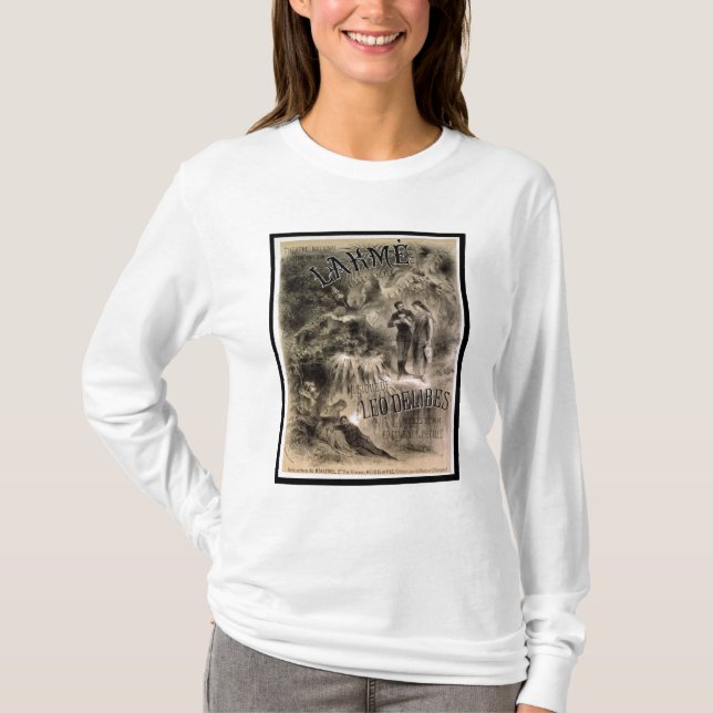 Camiseta Publicidad de poster 'Lakme (Anverso)