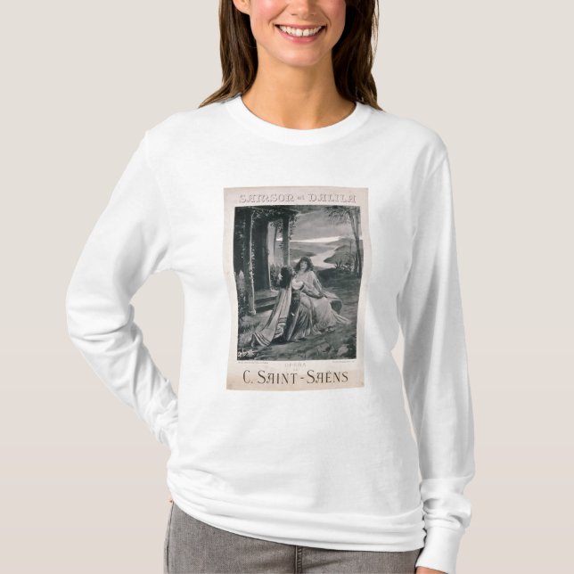 Camiseta Publicidad de poster 'Samson y Dalila (Anverso)