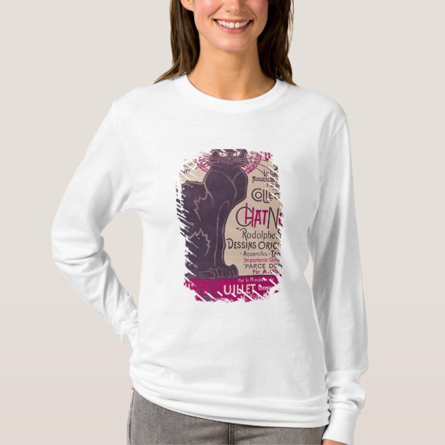 Camiseta Publicidad de poster una exposición (Anverso)