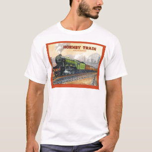 Camiseta Publicidad del vintage, sistemas del tren de